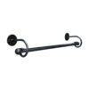 POSEIDON SINGLE  TOWEL RAIL 500MM - PEWTER