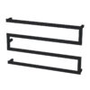 RIA 4 BAR TOWEL RAIL - BLACK