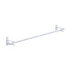NYX SINGLE TOWEL RAIL 600MM - WHITE  (106BSTR600)